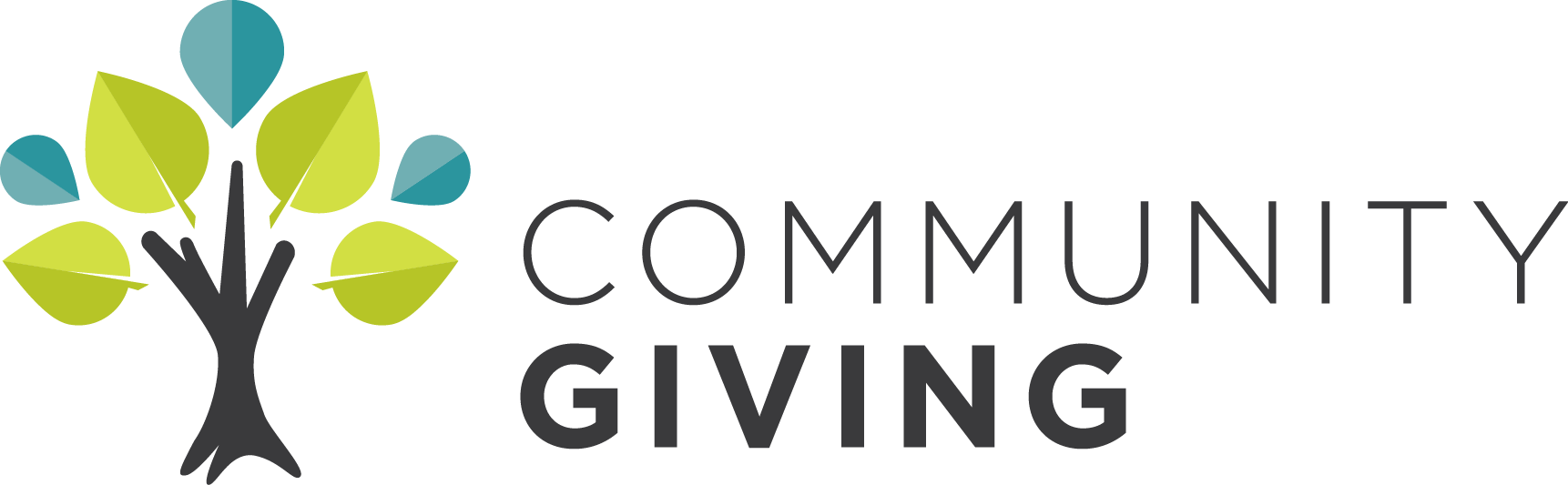 Logotipo de donaciones comunitarias